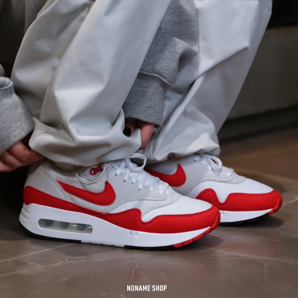 NIKE AIR MAX 1 ‘86 OG Big Bubble 白紅 低筒 休閒鞋 (男/女款)