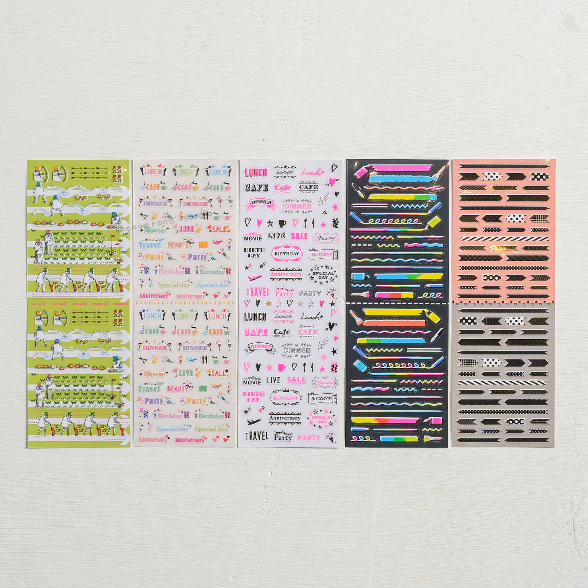 手帳裝飾貼紙/ MIDORI / JAPAN