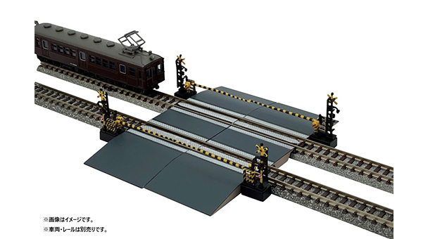 Tomytec 情景小物 115-3 N規  踏切 D3