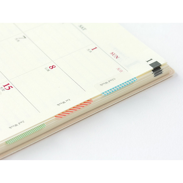 手帳索引貼紙/ MIDORI / JAPAN