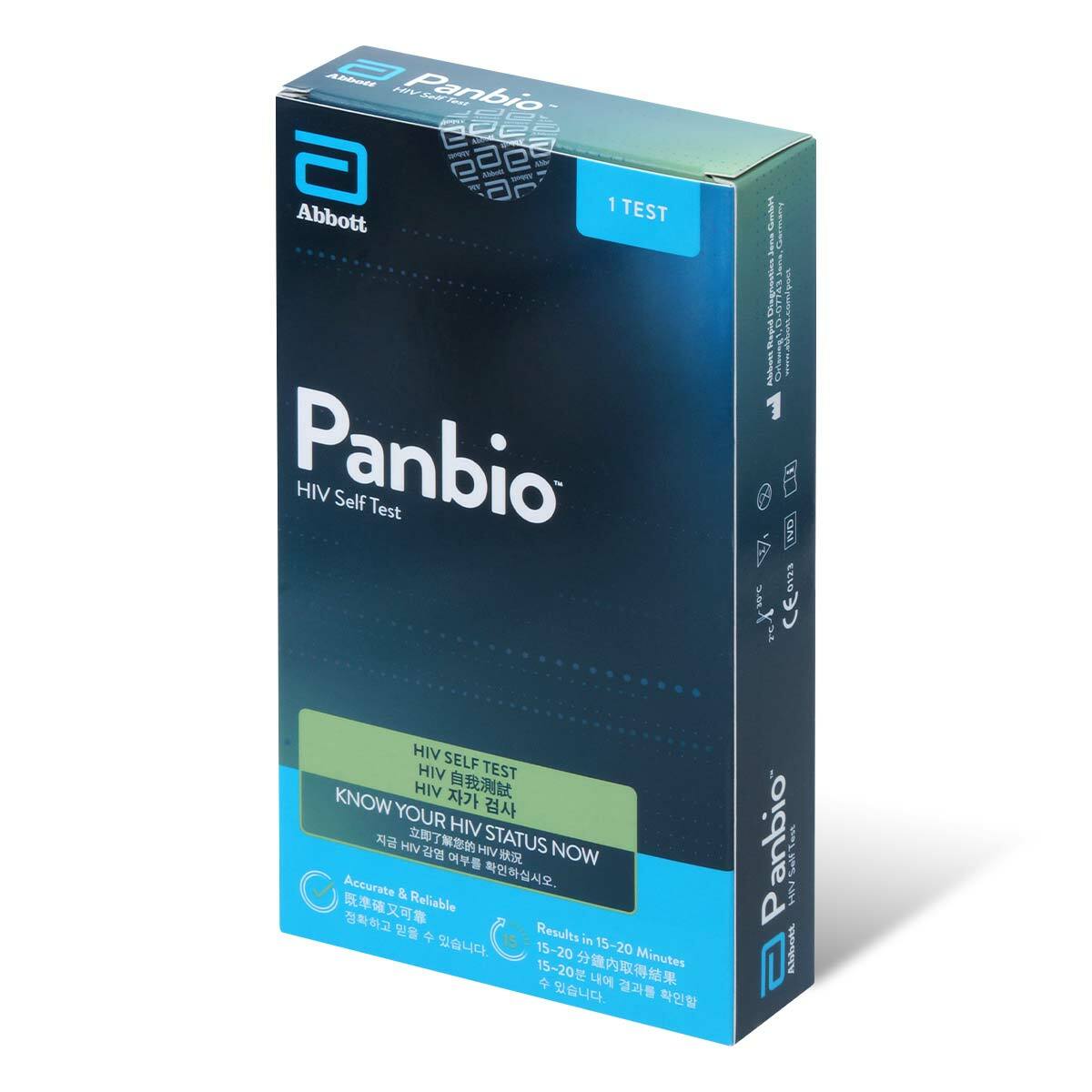 (EXP : 2024.10.11) 美國雅培 PANBIO HIV 自我測試劑