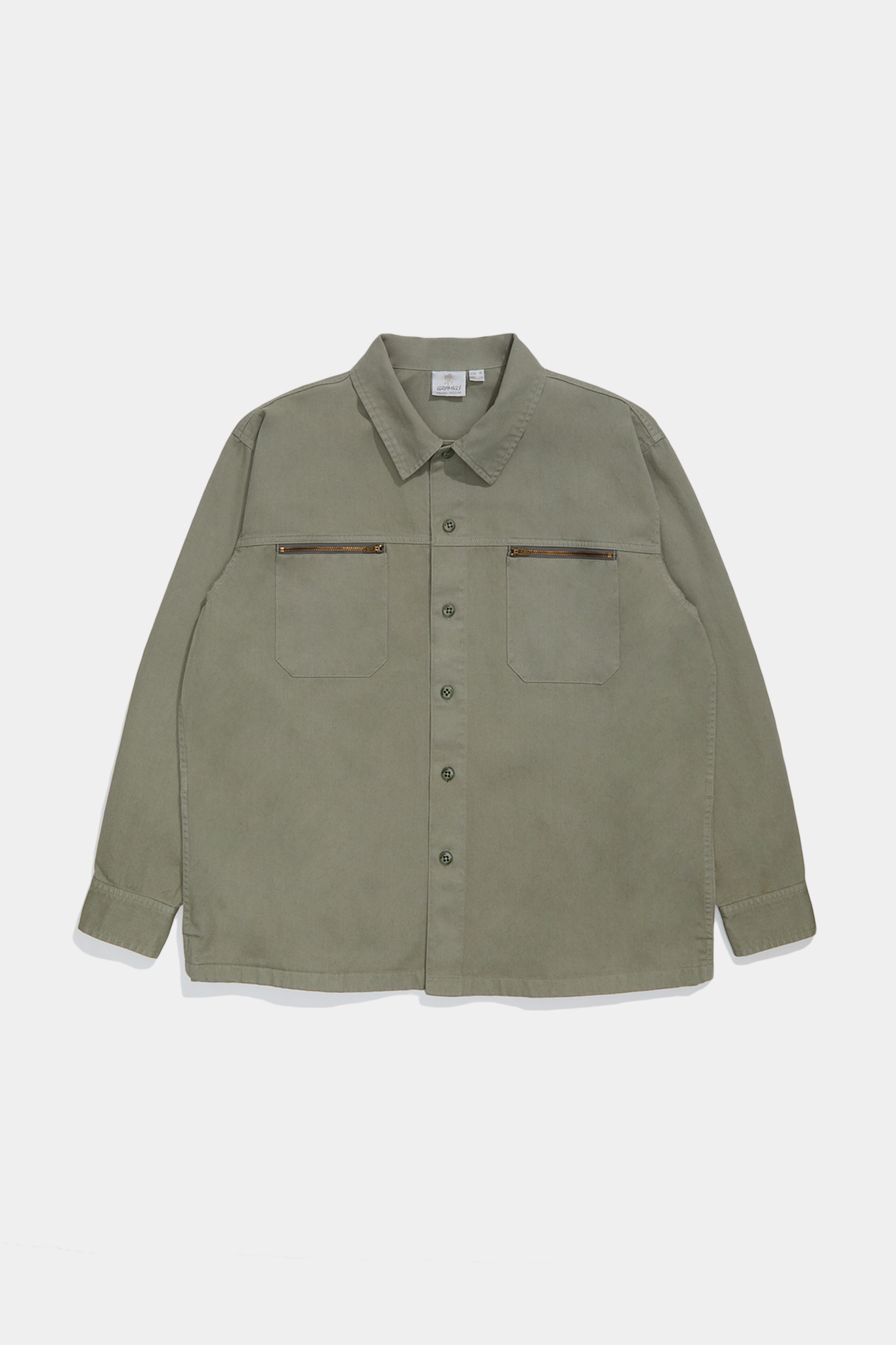 Gramicci x Adsum｜COTTON TWILL  WORK SHIRT "DRY SAGE"