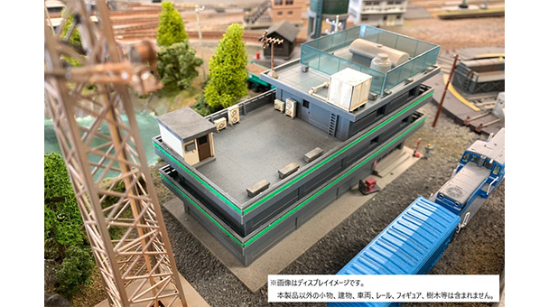 Tomytec 情景小物 136 N規 屋上小物 經年塗裝 B 空調室外機