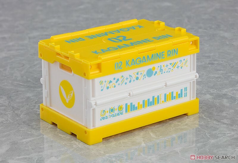 GSC 代理版 黏土人 配件 設計折疊收納箱 鏡音鈴