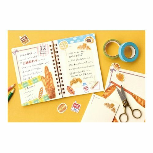 古川紙工 紙製麵包貼紙包 / furukawashiko / JAPAN