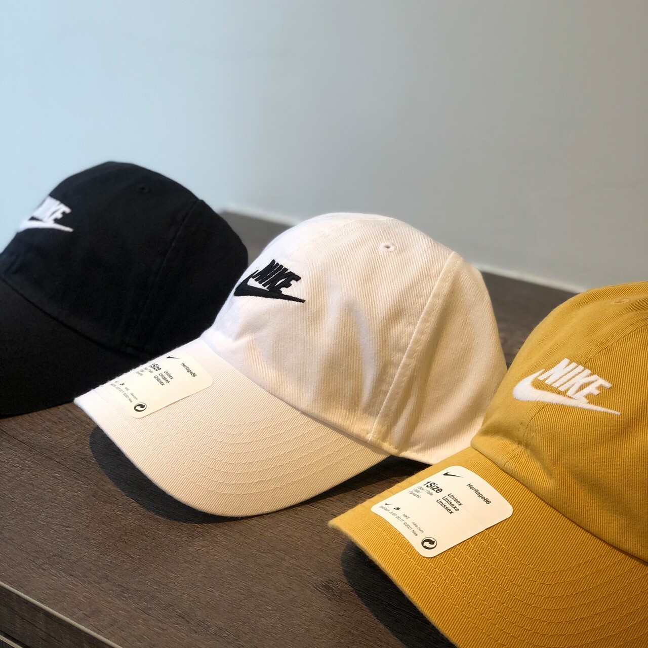 Nike 經典刺繡logo老帽 棒球帽 (三色)  913011-010/100/786