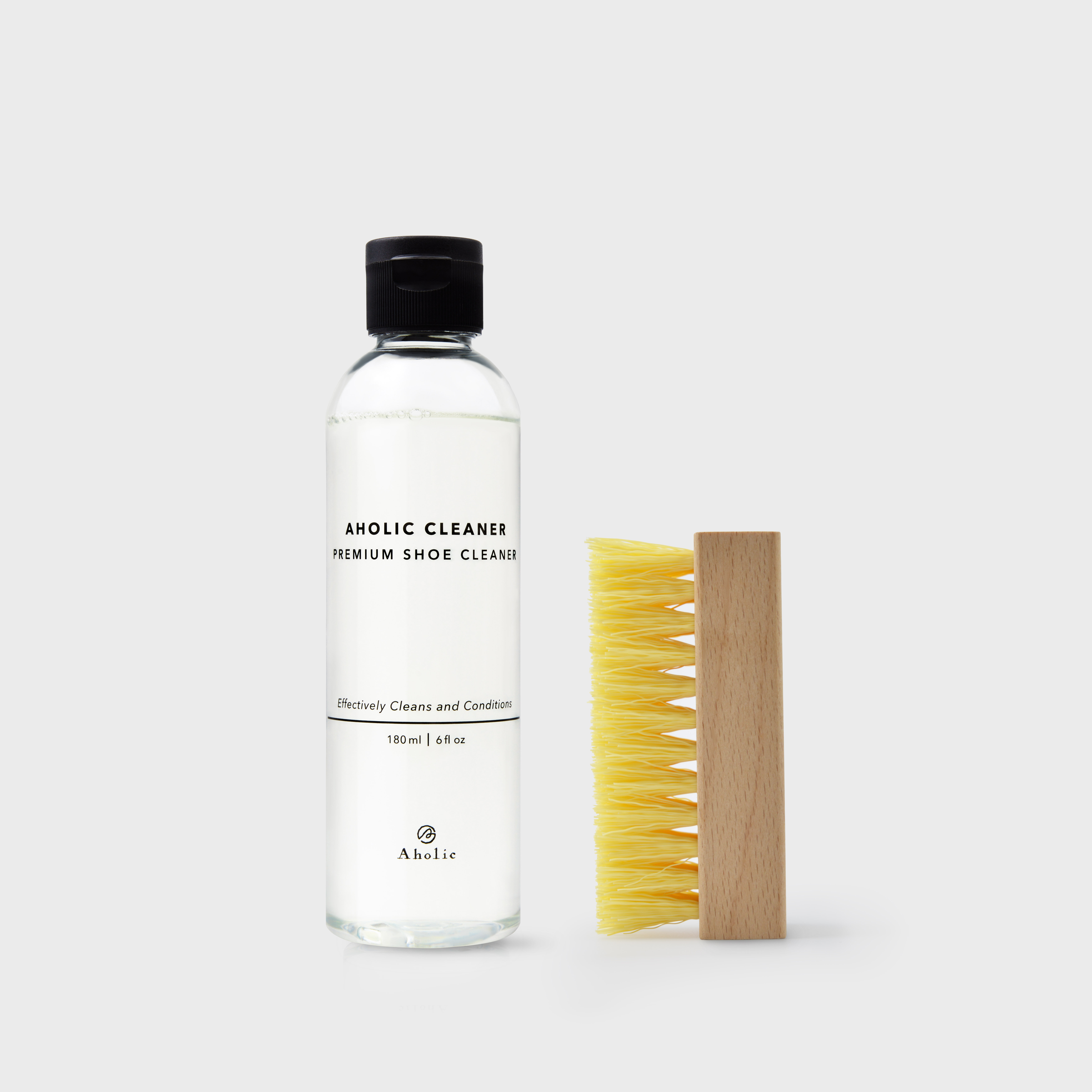 Aholic 基本款 - 清潔保養鞋刷組 鬃毛刷