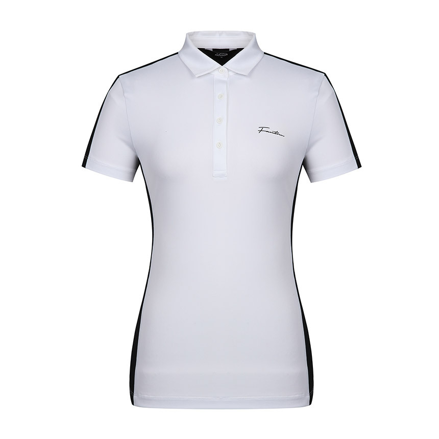 女【現貨】5折起/ 韓國FanTom 正品同步/韓版設計雙面設計立體短袖T卹 /網美推薦高爾夫球衣/ #MW112329