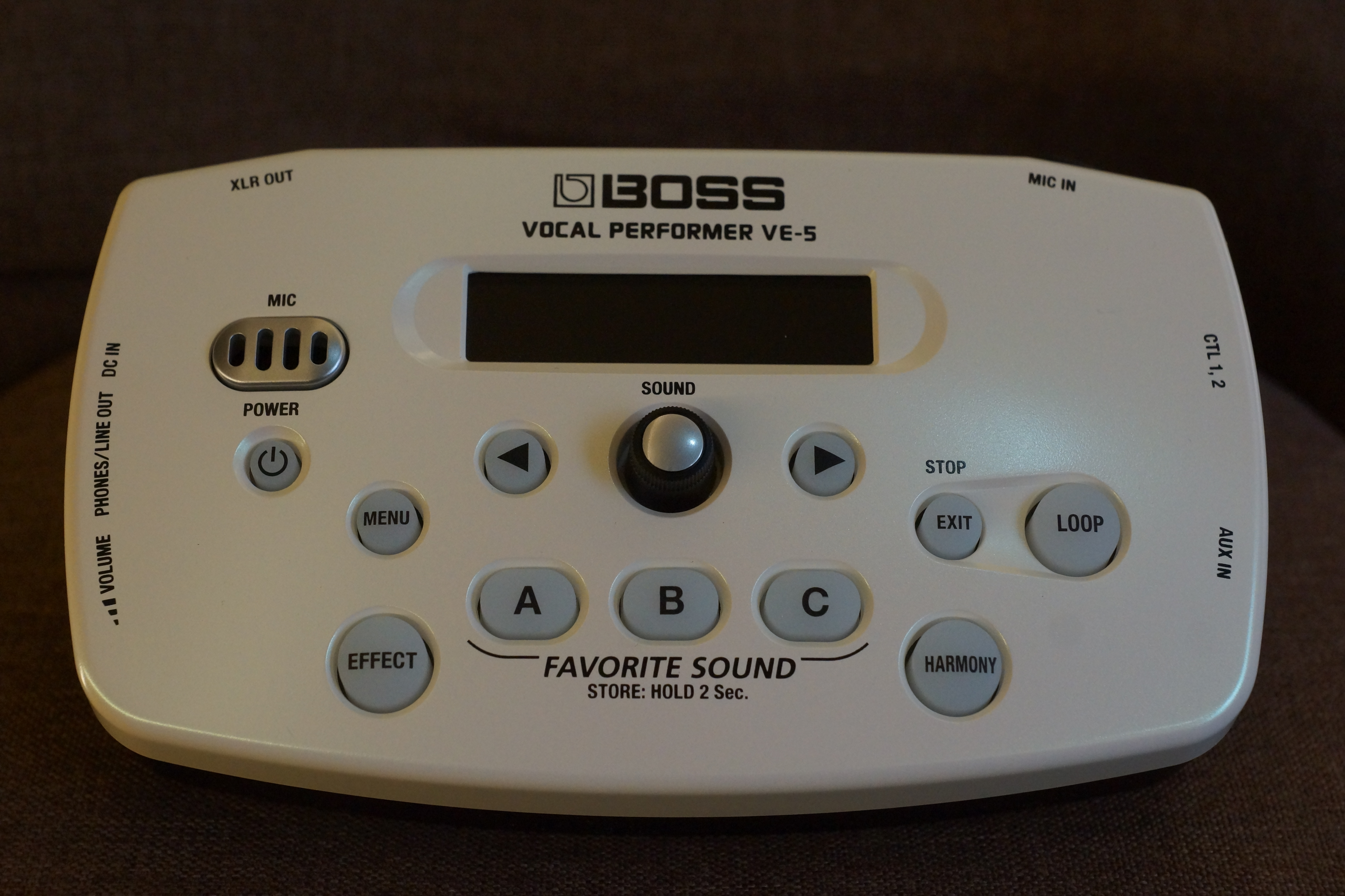 BOSS BOSS VE-5 Vocal Performer 人聲效果器 白色/紅色 第 3 張圖片｜三峽麥克風