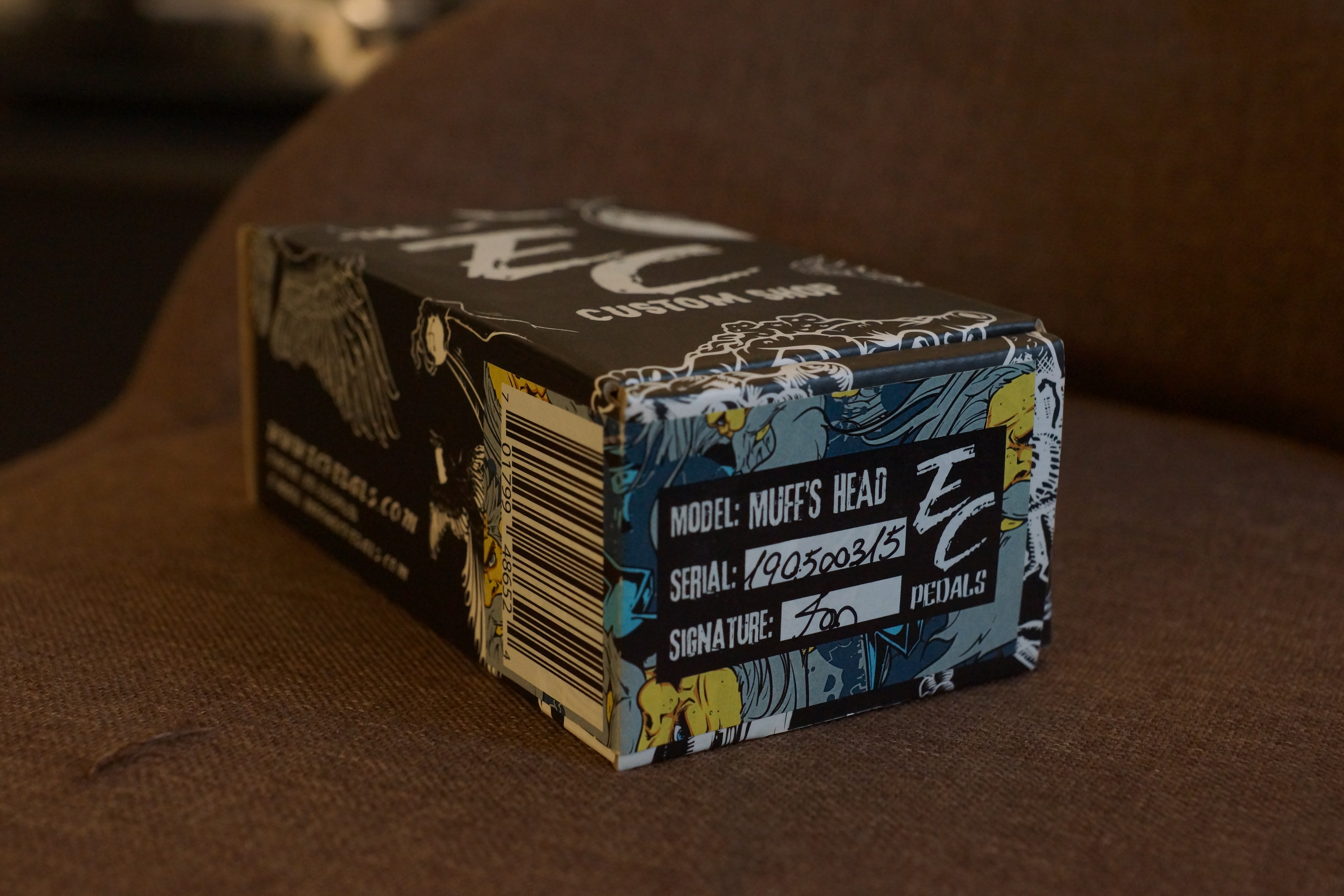 EC EC PEDALS｜Muffs Head Fuzz+Distrotion 手工破音效果器 第 4 張圖片｜三峽效果器