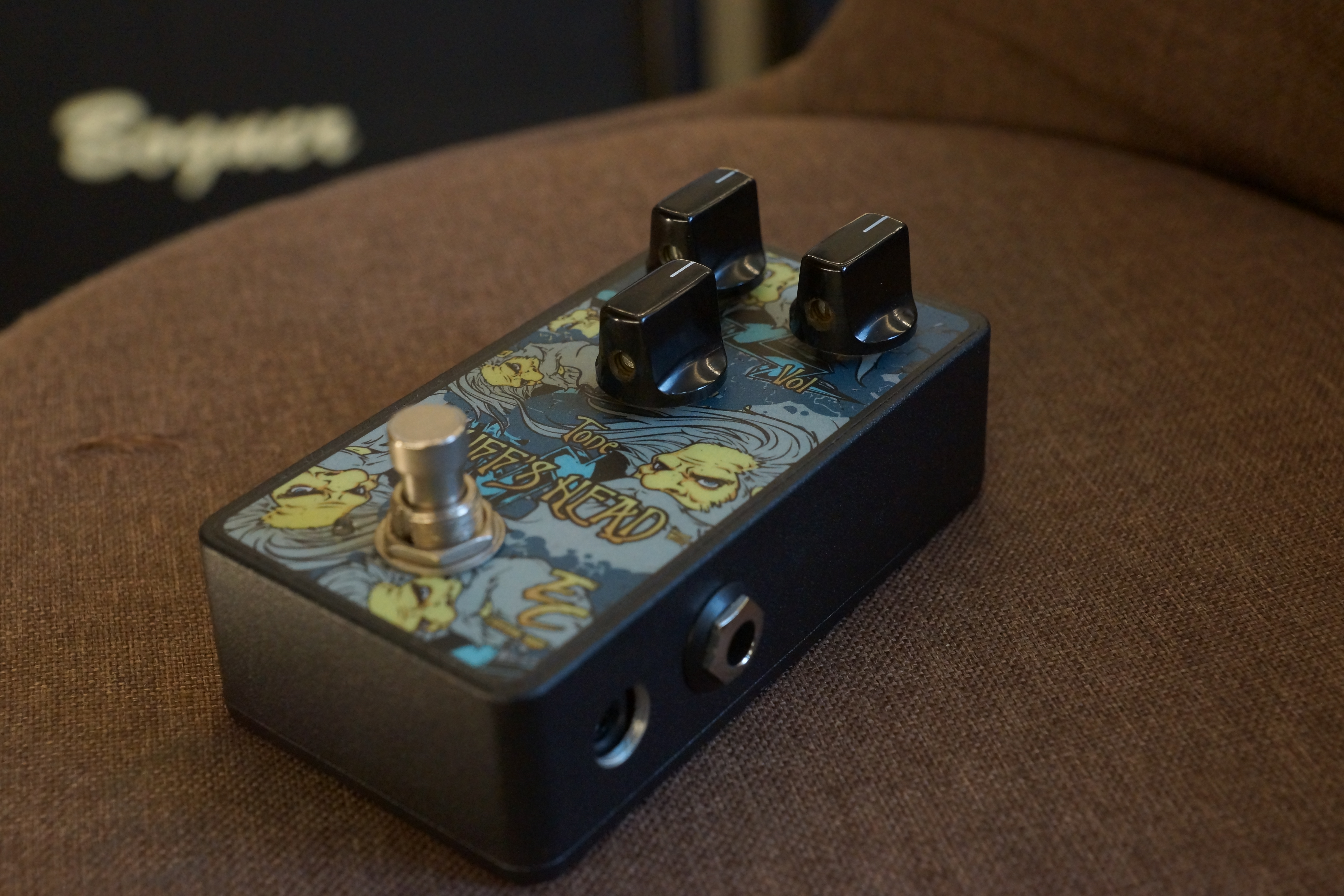 EC EC PEDALS｜Muffs Head Fuzz+Distrotion 手工破音效果器 第 3 張圖片｜三峽效果器