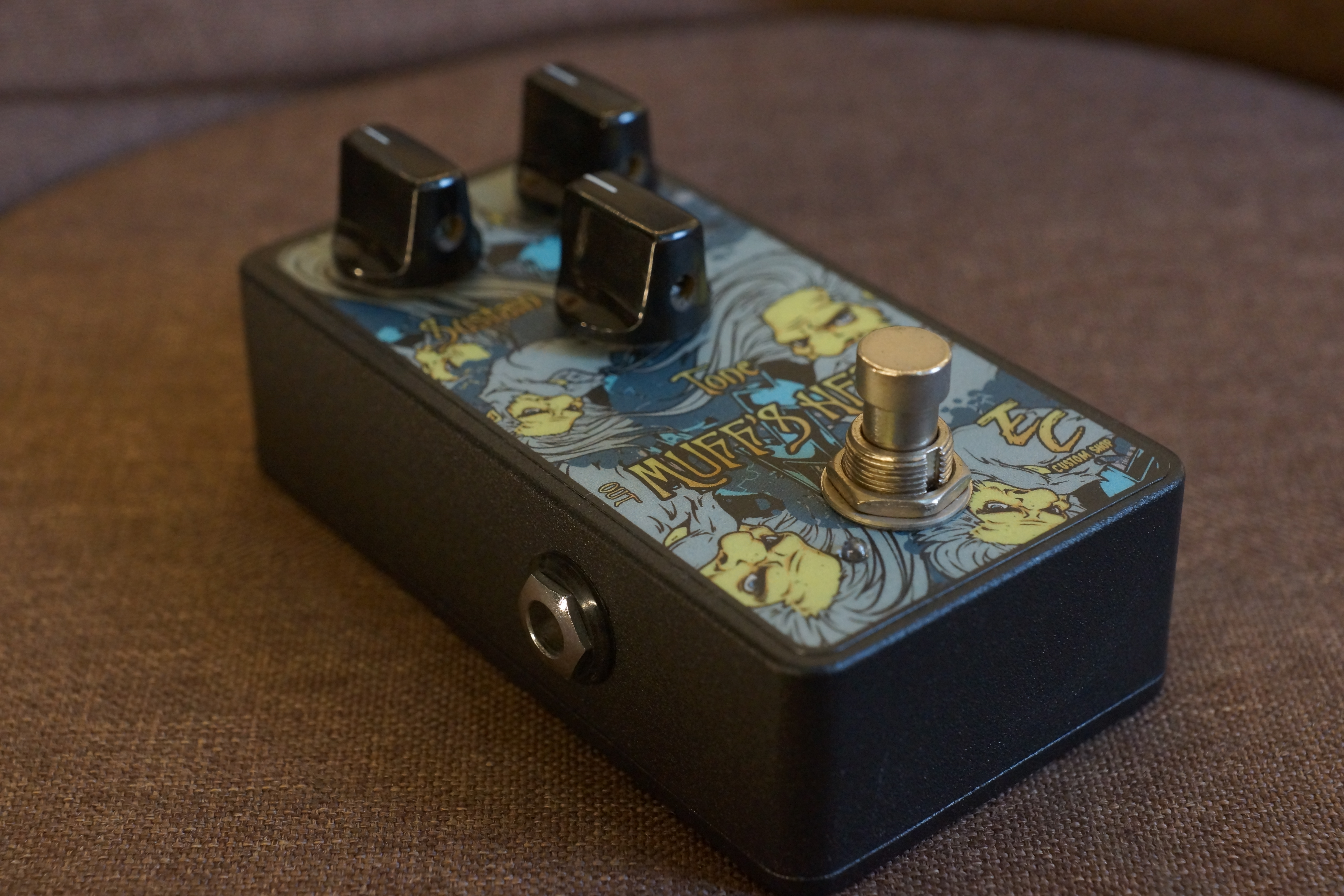 EC PEDALS｜Muffs Head Fuzz+Distrotion 手工破音效果器