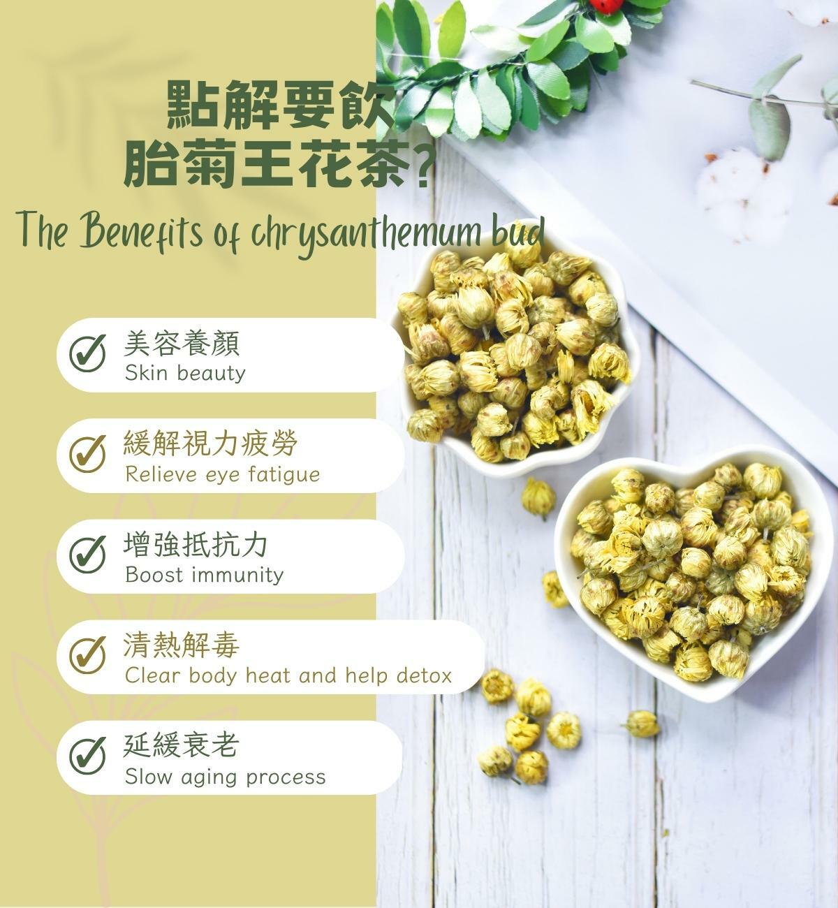 精選胎菊王花茶 (60g/1pc) 祛濕解渴 明目養肝 美容養顏 清熱去火