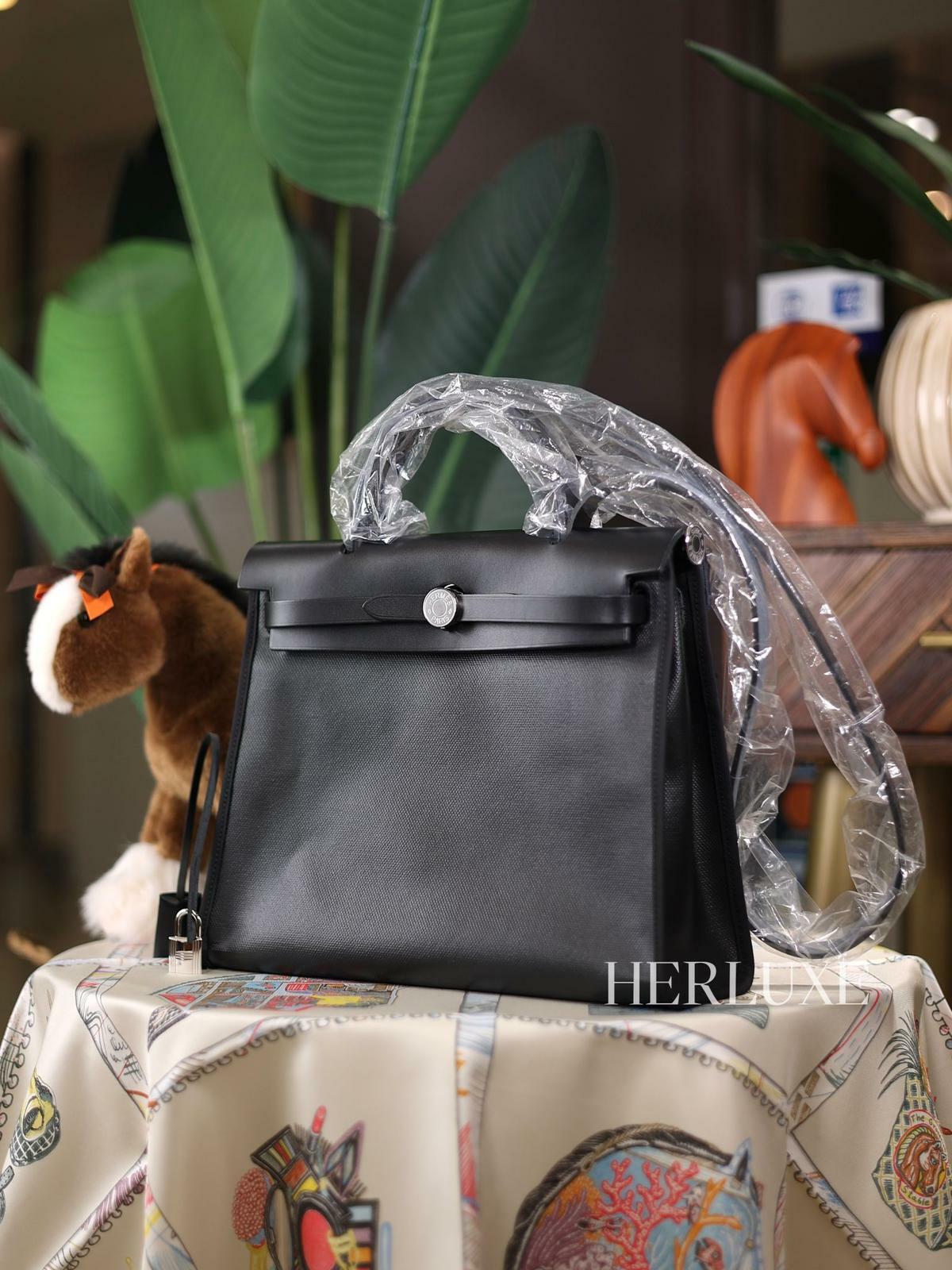 Herbag 31 89 noir ck waterproof canvas W