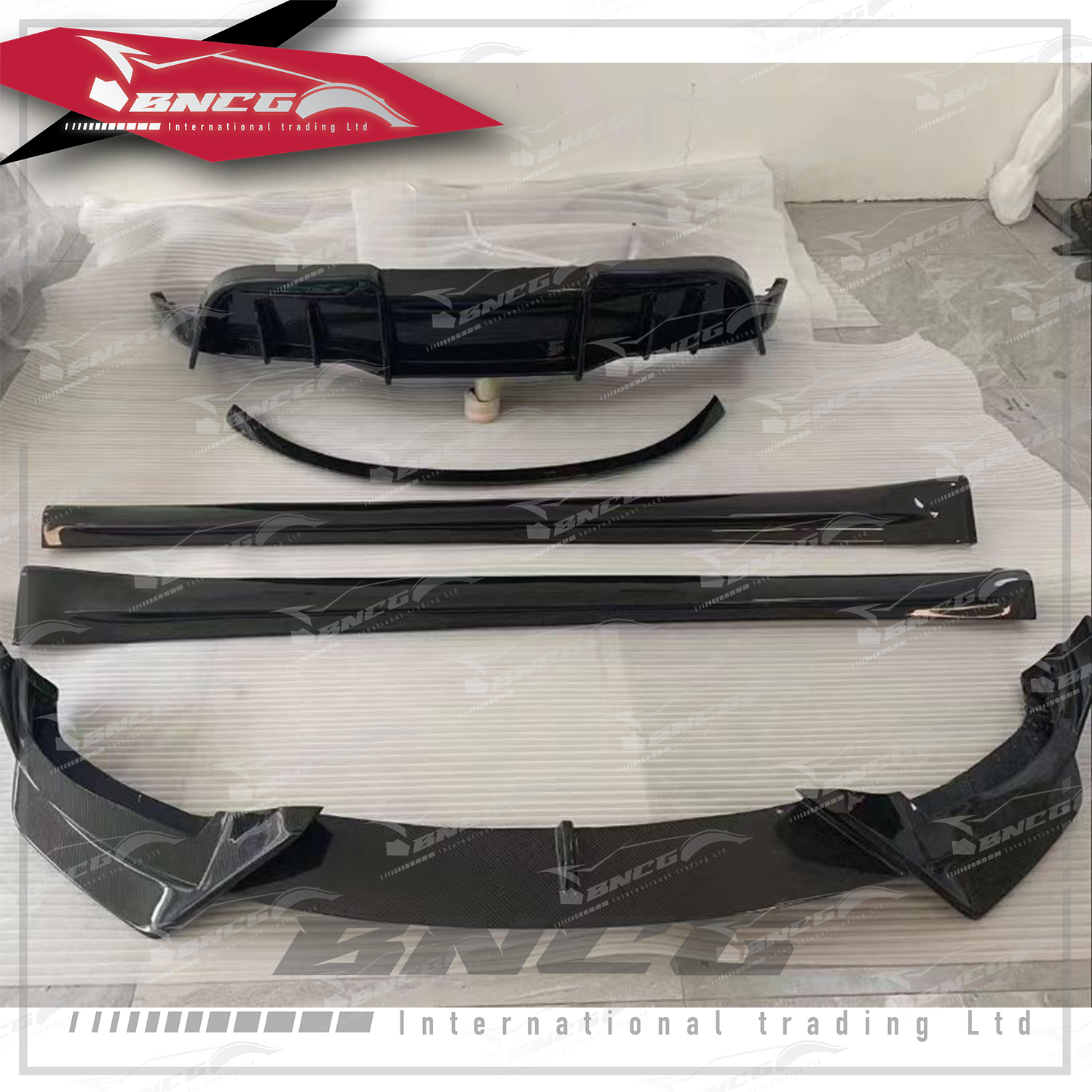 特斯拉 Tesla Model Y 改裝 卡夢 碳纖維 空力套件 Adro款 前下巴 側裙 後下巴 尾翼