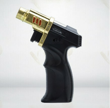 【魯賓斯基】單直衝充氣式噴槍/雪茄打火機 #焊槍 #火力調節 #滑鍵鎖火