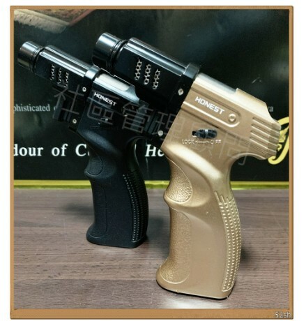 【HONEST】百誠最新款噴槍(獵鷹造型)，雪茄、烘培、野外、艾炙 專用充氣打火機，送禮自用兩相宜