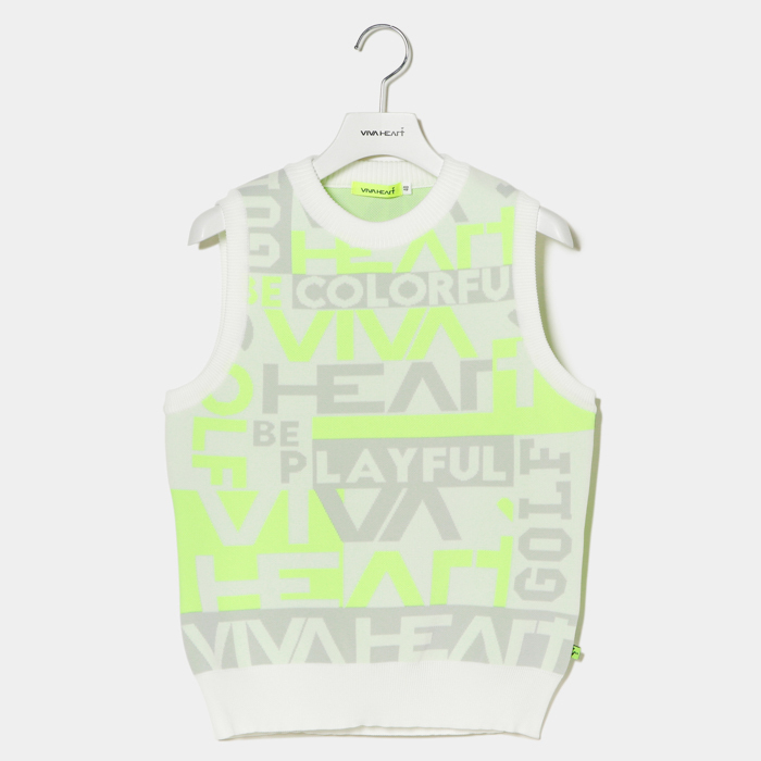 女士 繽紛防水針織背心