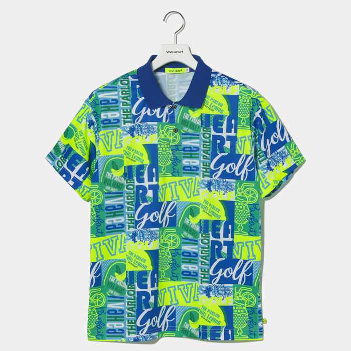 男士 PARLOR圖騰POLO衫