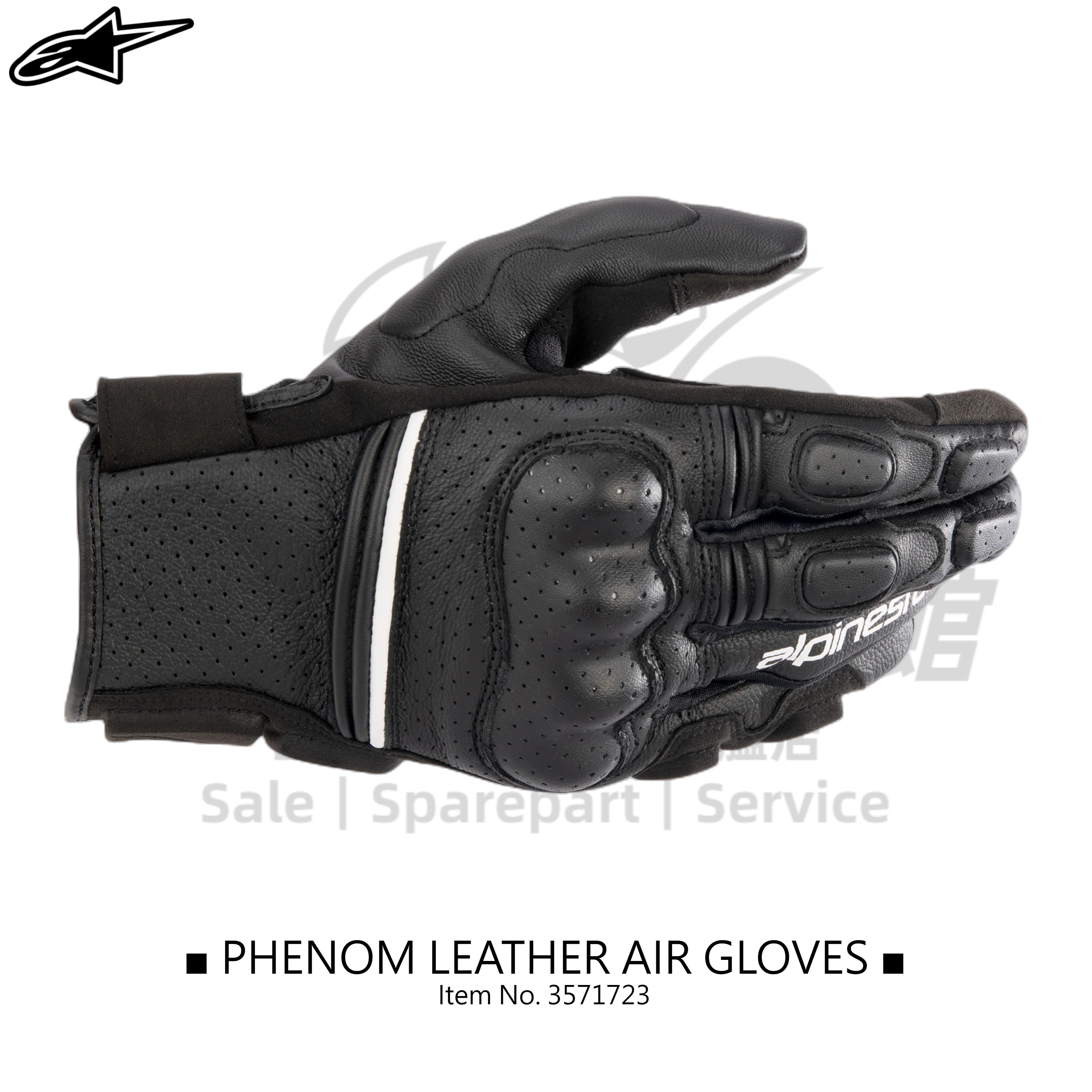 alpinestars PHENOM LEATHER AIR GLOVE 短手套
