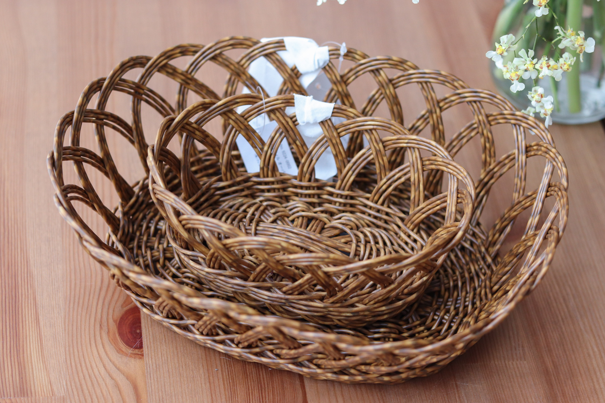 UTILE 可水洗 編織 橢圓籃