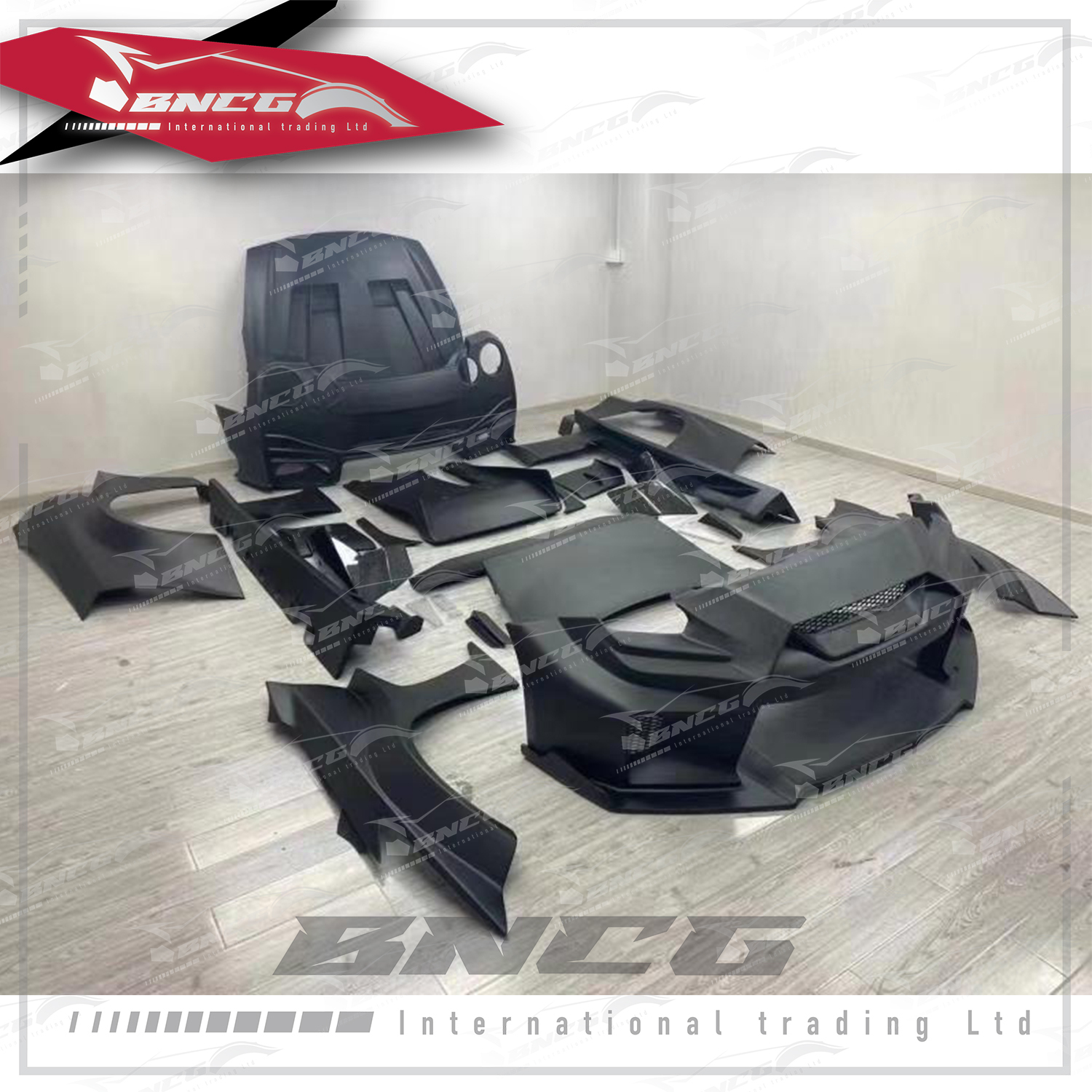 日產 Nissan 東瀛戰神 GTR R35 10-16年式 改裝 玻璃纖維 外觀件 空力套件 LB-3款 寬體