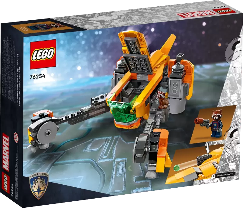 LEGO 76254 Baby Rocket's Ship - Baby Rocket 的太空船 (銀河守護隊 ，Marvel 漫威)