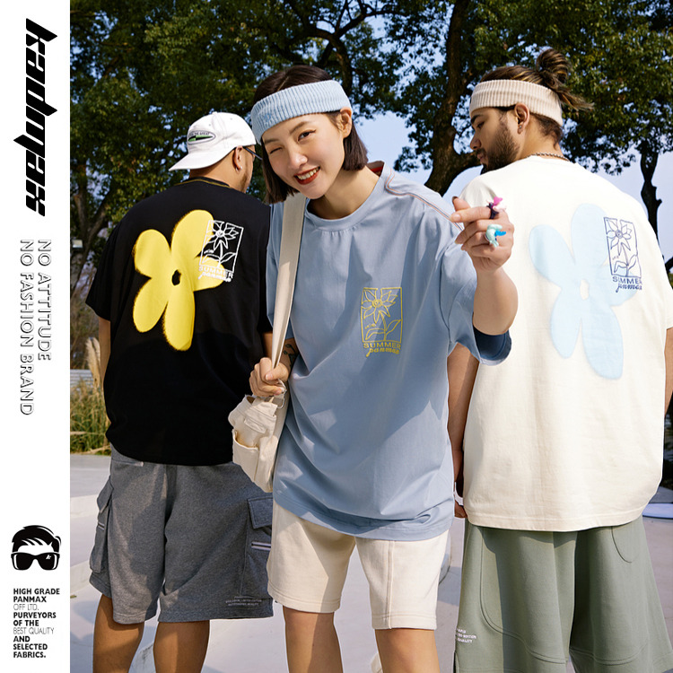 KADMAX大尺碼-潮牌短袖T恤〈CSTS0004〉