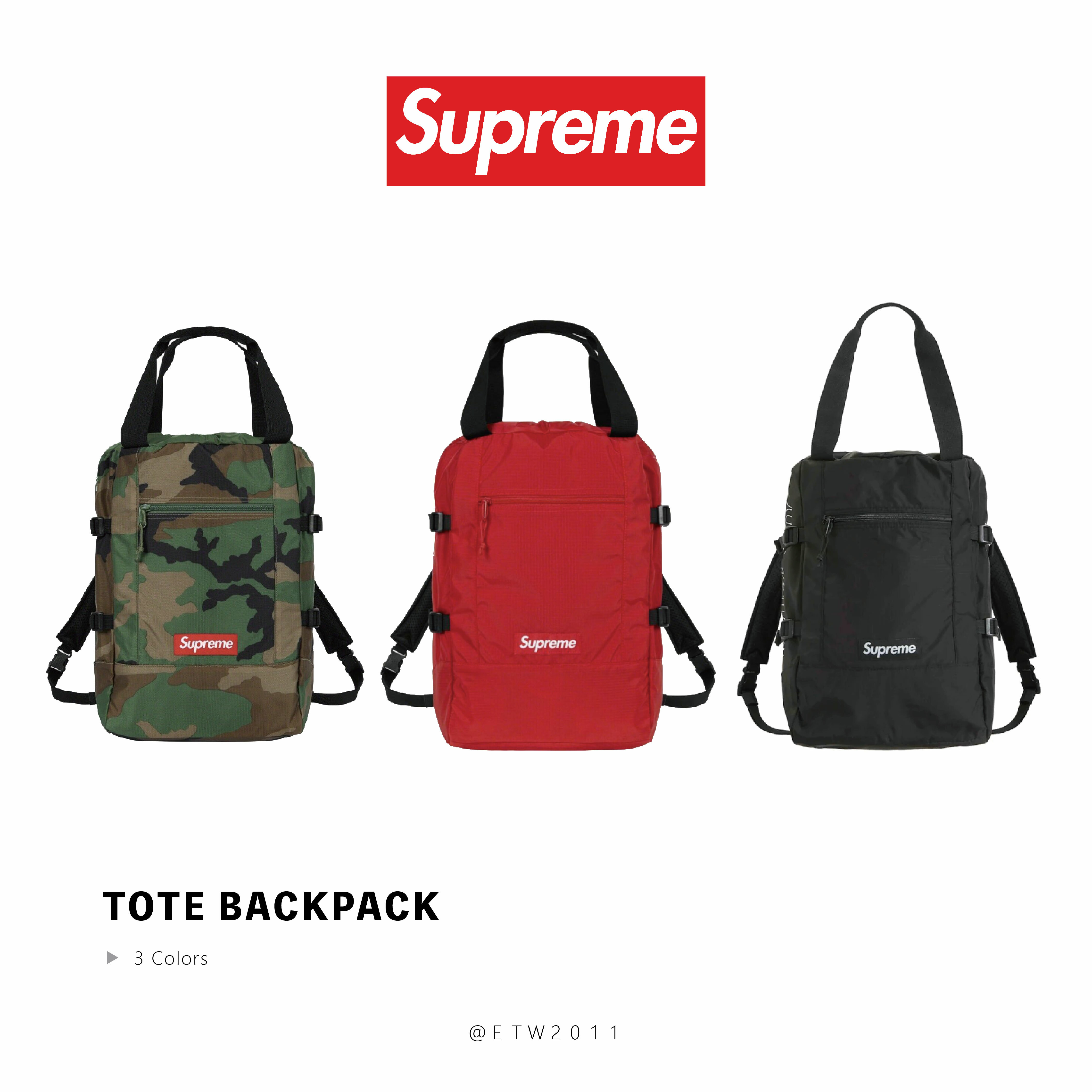 Supreme backpack tote online