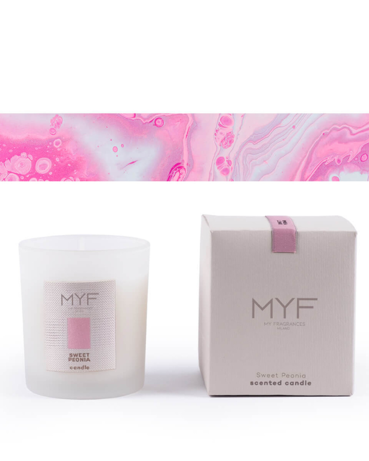 室內香氛推薦・沁甜牡丹・MYF香氛蠟燭