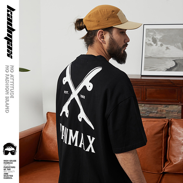 KADMAX大尺碼-潮牌短袖T恤〈CSTS0002〉