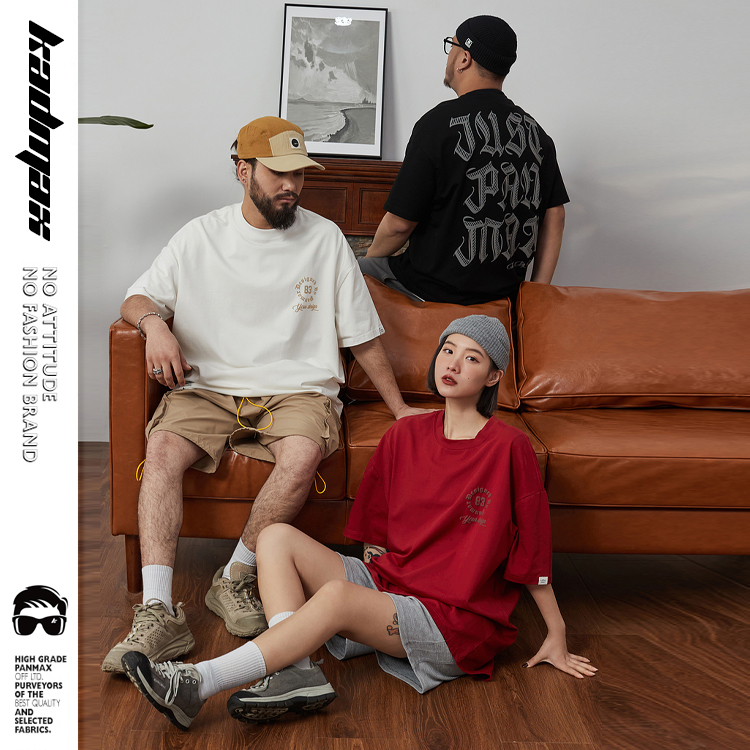 KADMAX大尺碼-潮牌短袖T恤〈CSTS0080〉