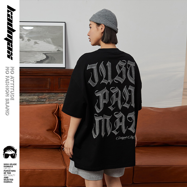 KADMAX大尺碼-潮牌短袖T恤〈CSTS0080〉