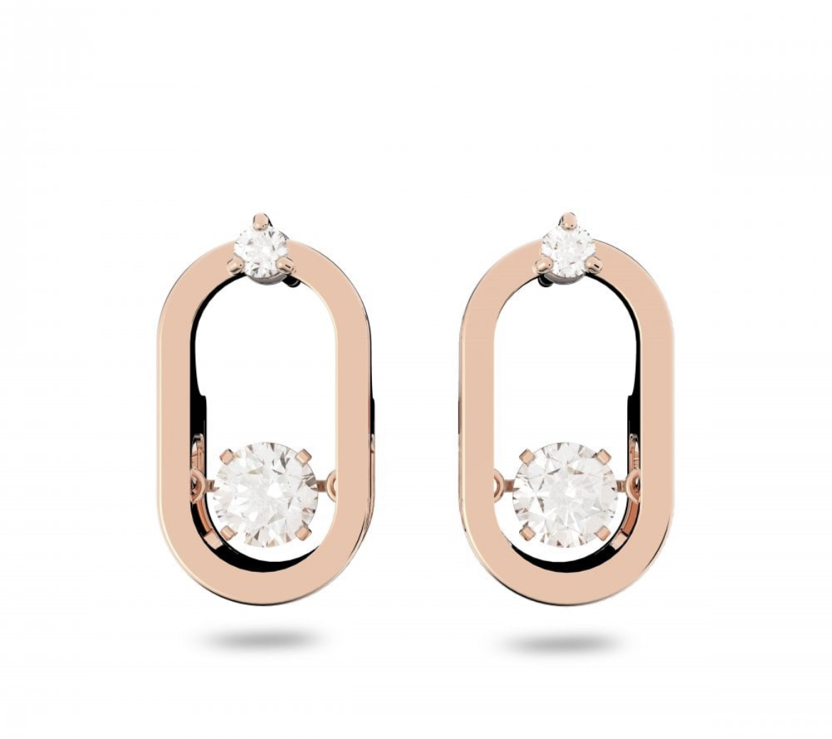 Swarovski Sparkling Dance stud earrings