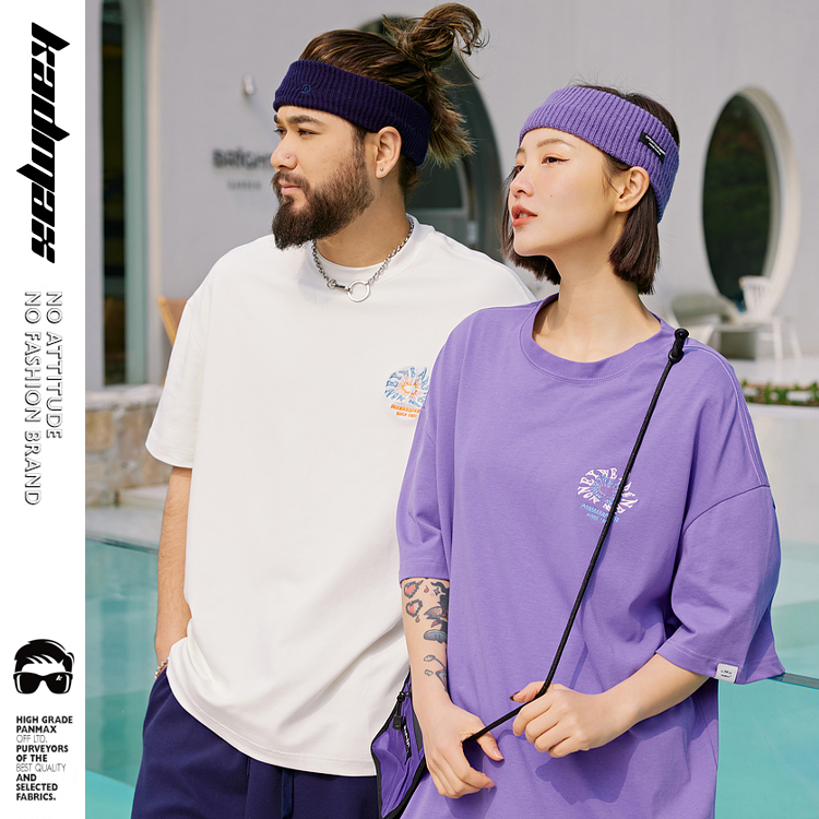 KADMAX大尺碼-潮牌短袖T恤〈CSTS0095〉