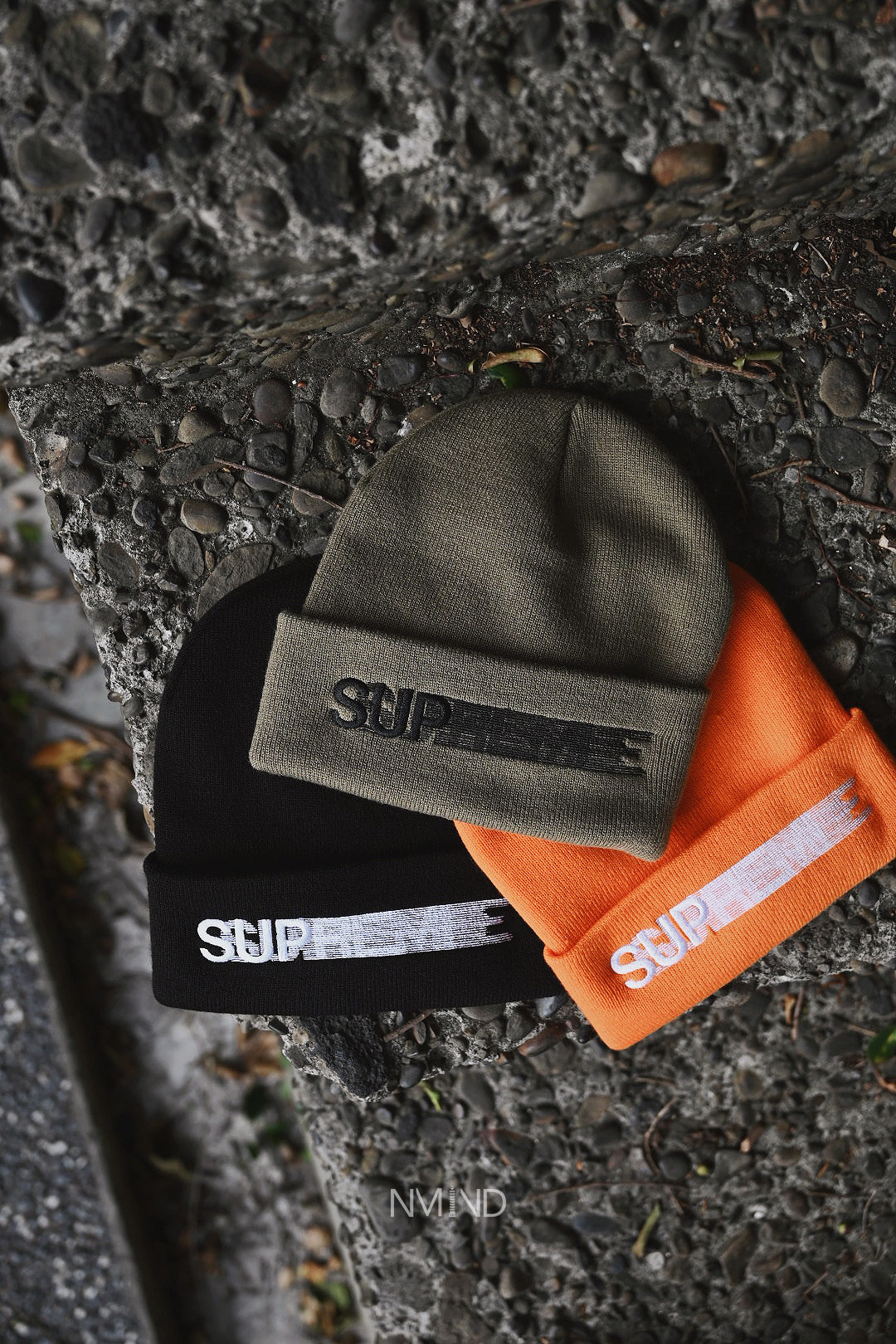 <快速出貨>SUPREME SS23 MOTION 毛帽 (橄欖綠橘/水藍)