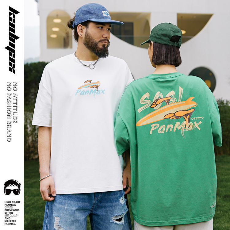 KADMAX大尺碼-潮牌短袖T恤〈CSTS0100〉