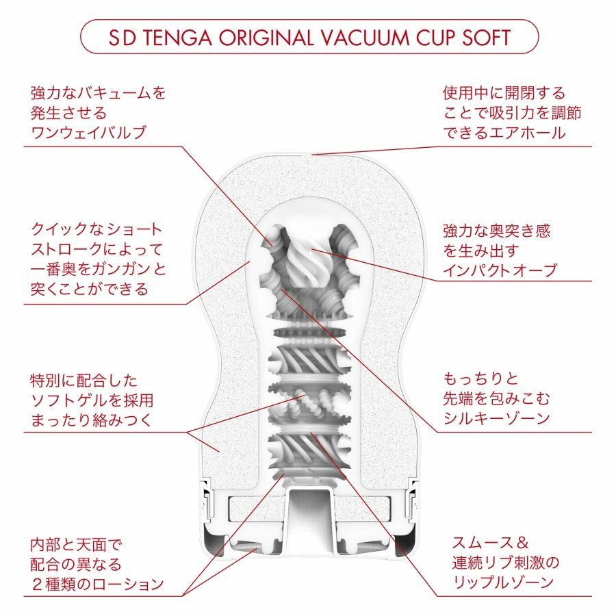 Tenga 新探喉型飛機杯 SD (柔軟型)