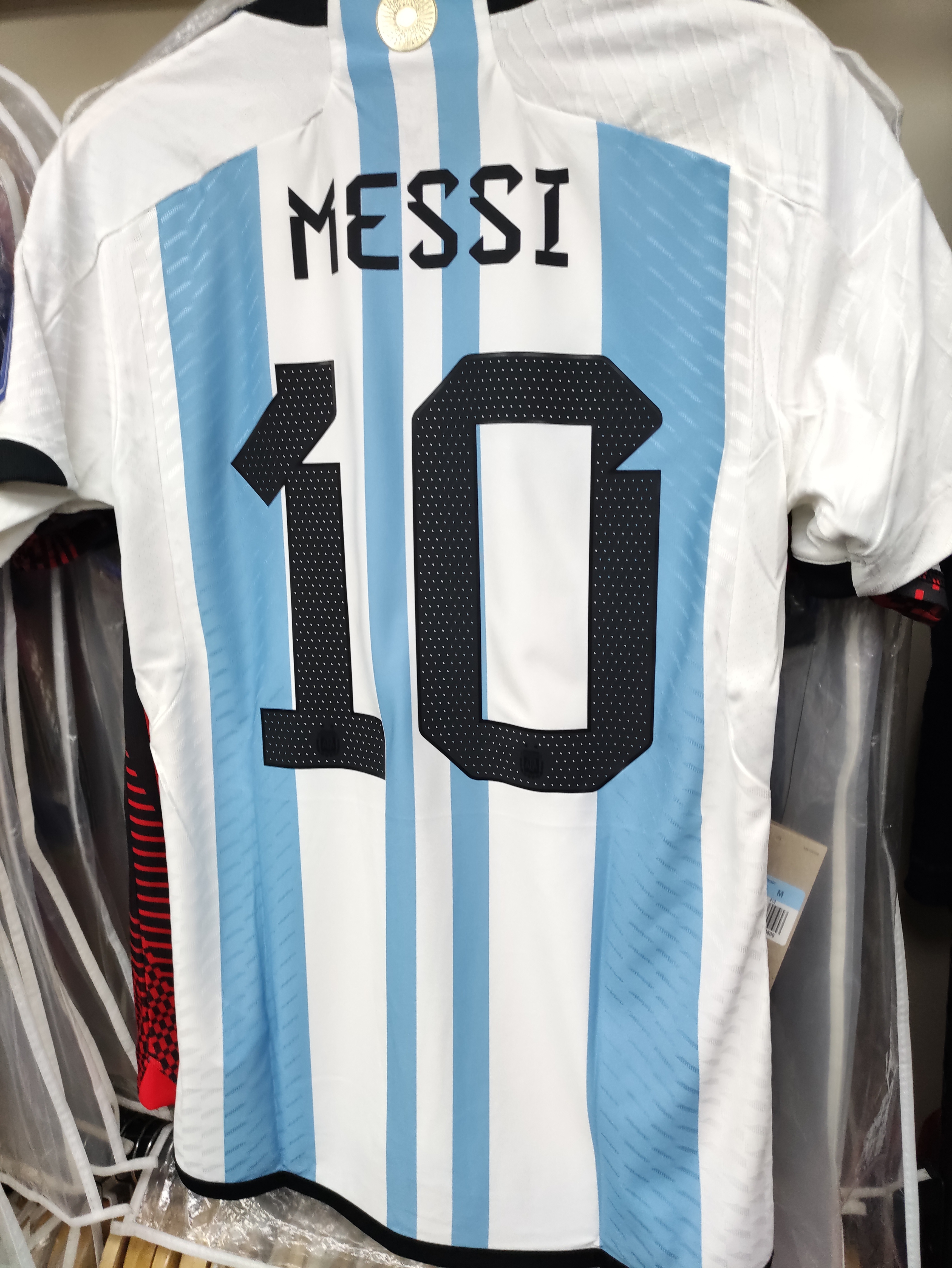 2022世界杯阿根廷主場美斯印字（兩星版）