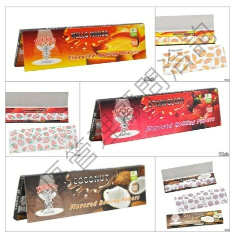 【Hornet】110mm*45mm、12種水果口味/果味、捲菸紙/捲煙紙 #1包32抽