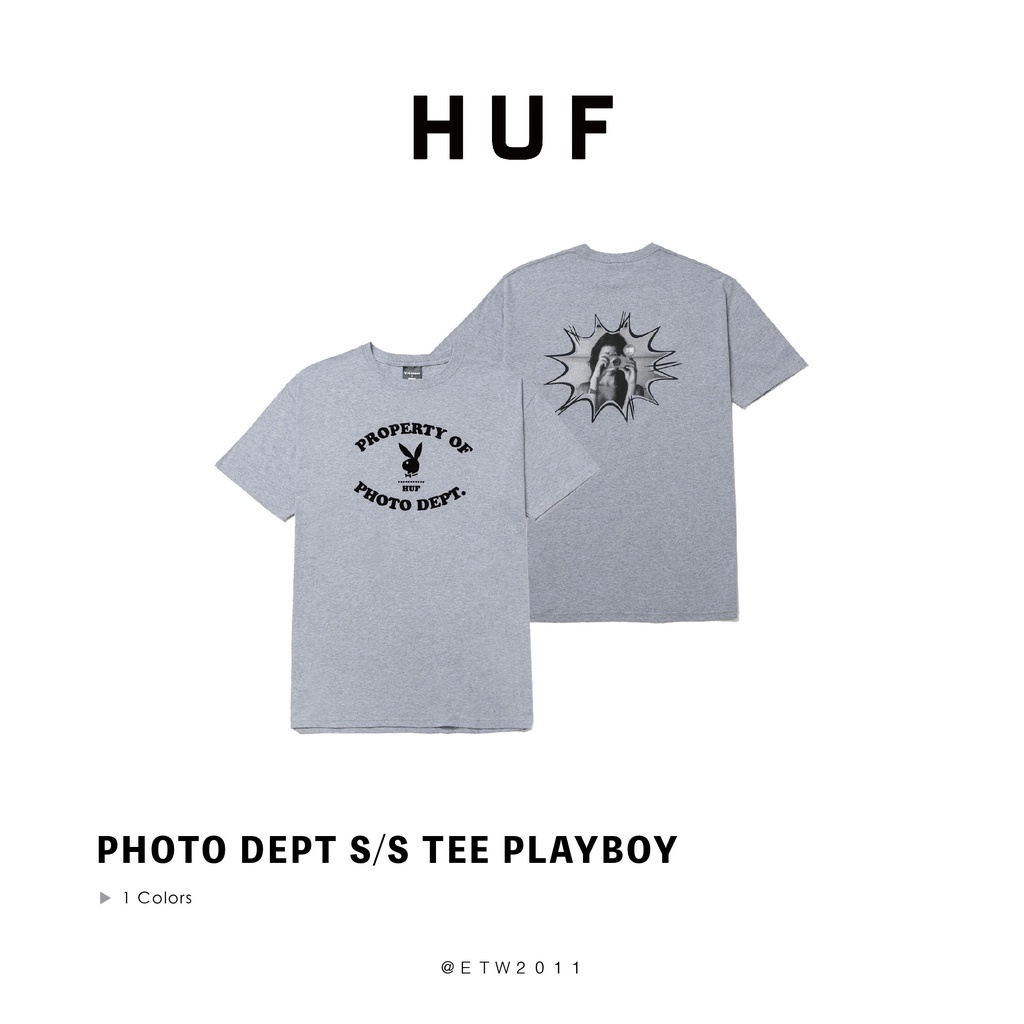 ☆ETW☆【EASY TO WEAR】HUF PHOTO DEPT S/S TEE PLAYBOY 限量 聯名款 現貨