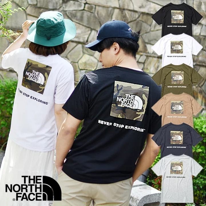 日版 The North Face S/S Square Camouflage Tee [NT32437]