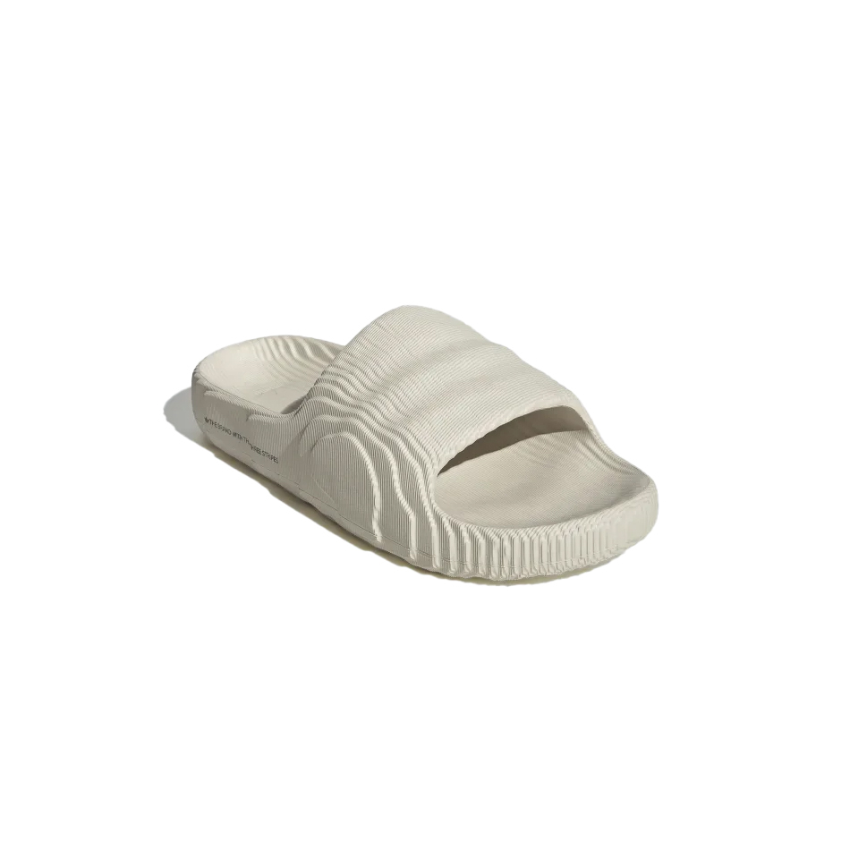 -(D7b)-ADIDAS ADILETTE 22 SLIDE "ALUMINUM" 地質紋 拖鞋 米白-GX6950