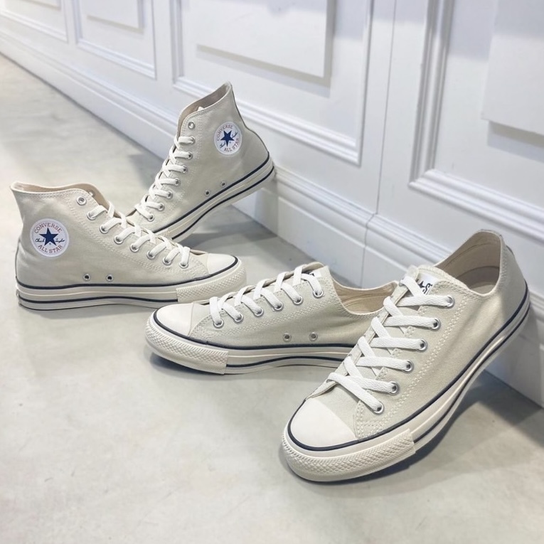 converse all star (R) 奶灰色 低筒 / 高筒