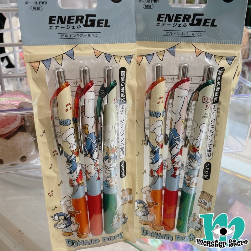 唐老鴨鋼牙大鼻原子筆 (3入)