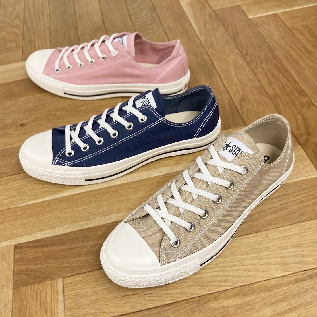 converse all star 春日小縫線 三色