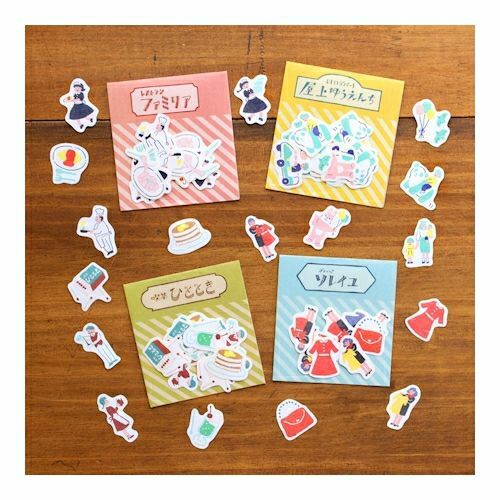 古川紙工 復古百貨 貼紙包 / furukawashiko / JAPAN