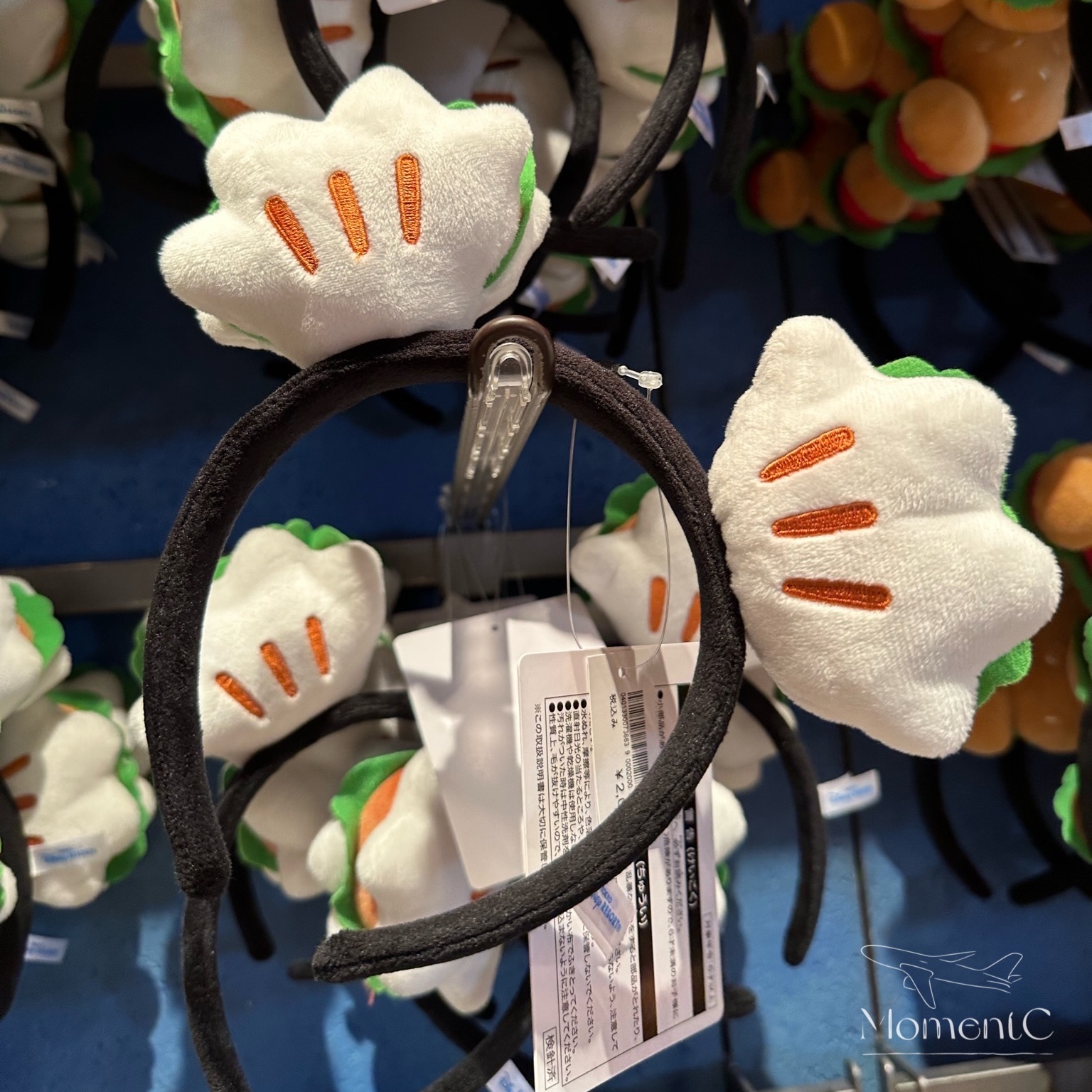 迪士尼樂園連線-米奇漢堡卜包髮箍