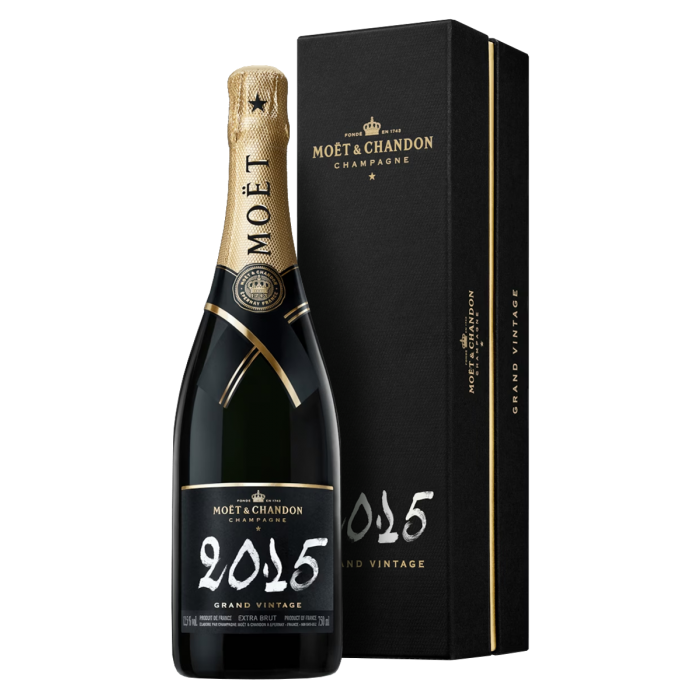 Moet & Chandon Grand Vintage 2015 (Gift Box) (JS92)