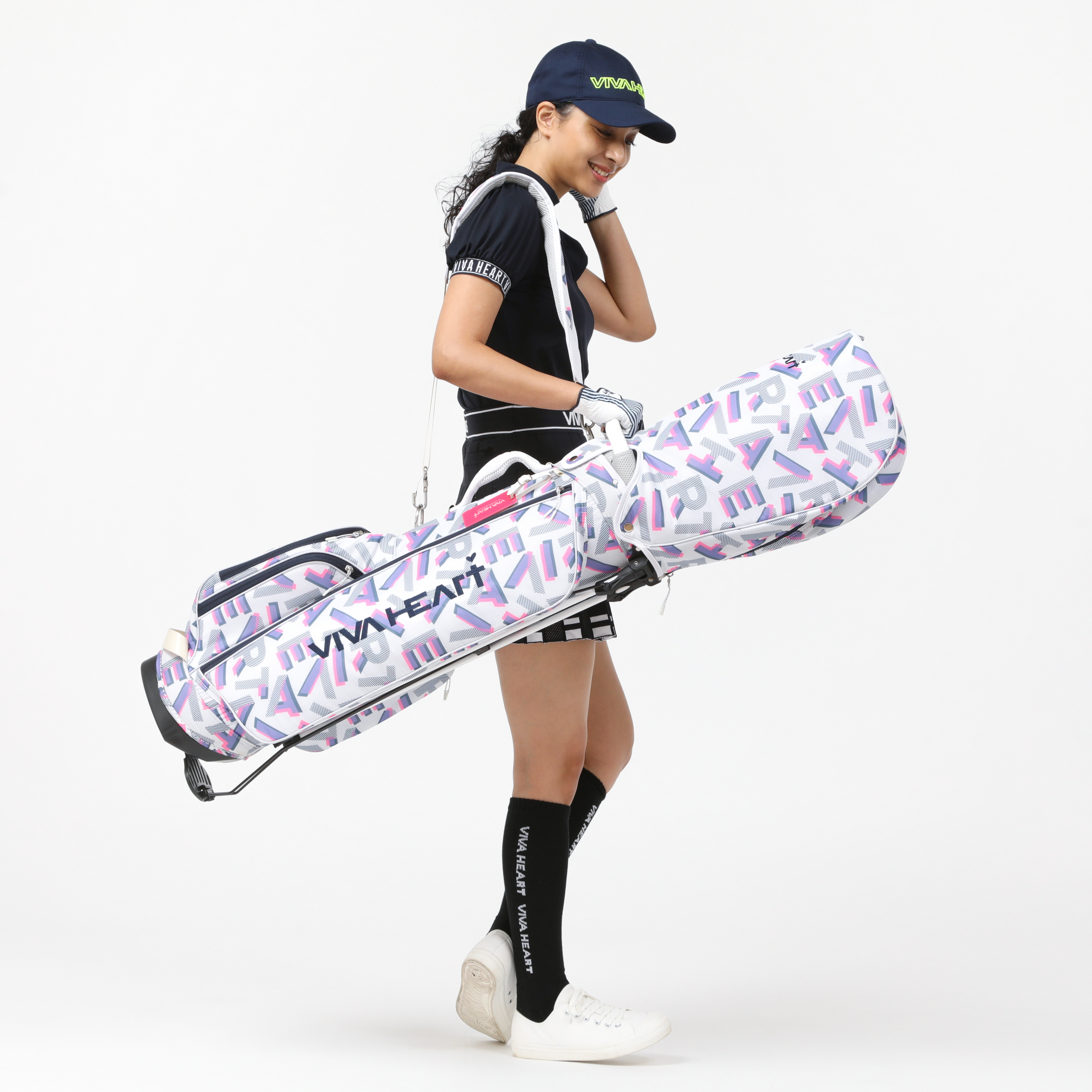 輕巧風格球桿袋